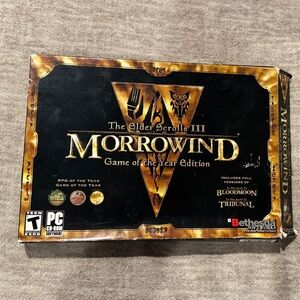 The Elder Scrolls III: Morrowind Game of the Year Edition PC Game